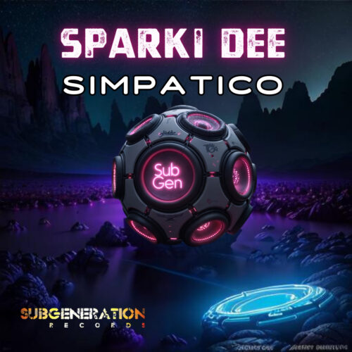Sparki Dee - Simpatico, Drum and Bass album cover art